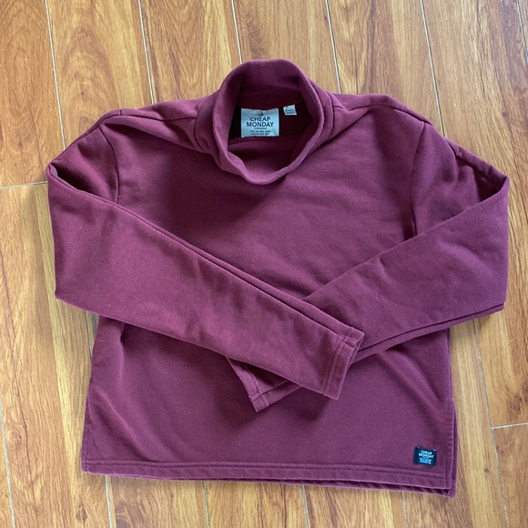 Cheap Monday Sweaters - Like New Cheap Monday Cropped Mockneck